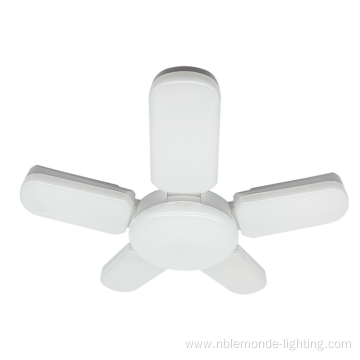 Folding Ceiling Light 5 Angle Adjustable Blades